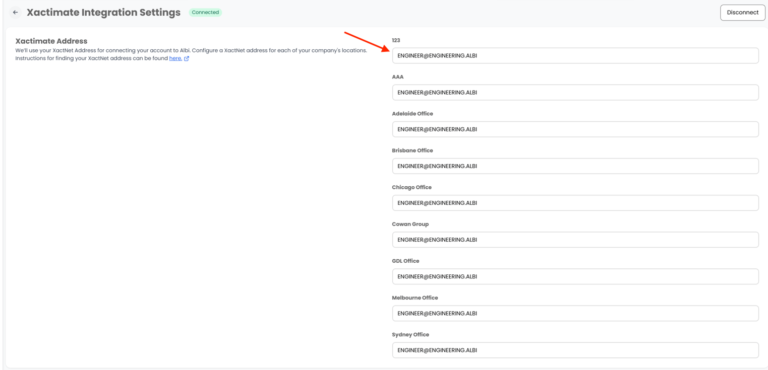 Xactimates Integration