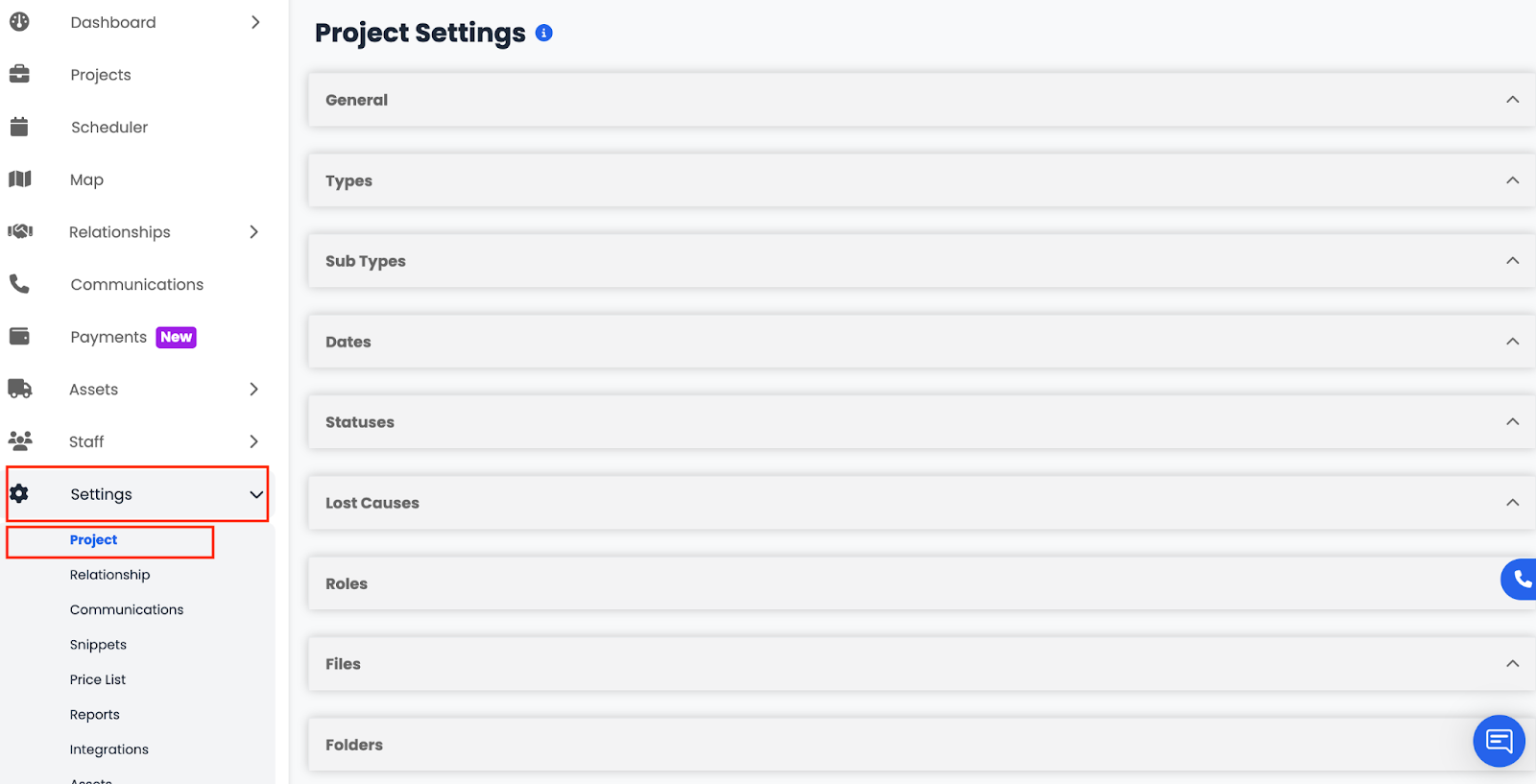 What Are Project Settings and How Do I Access Them?