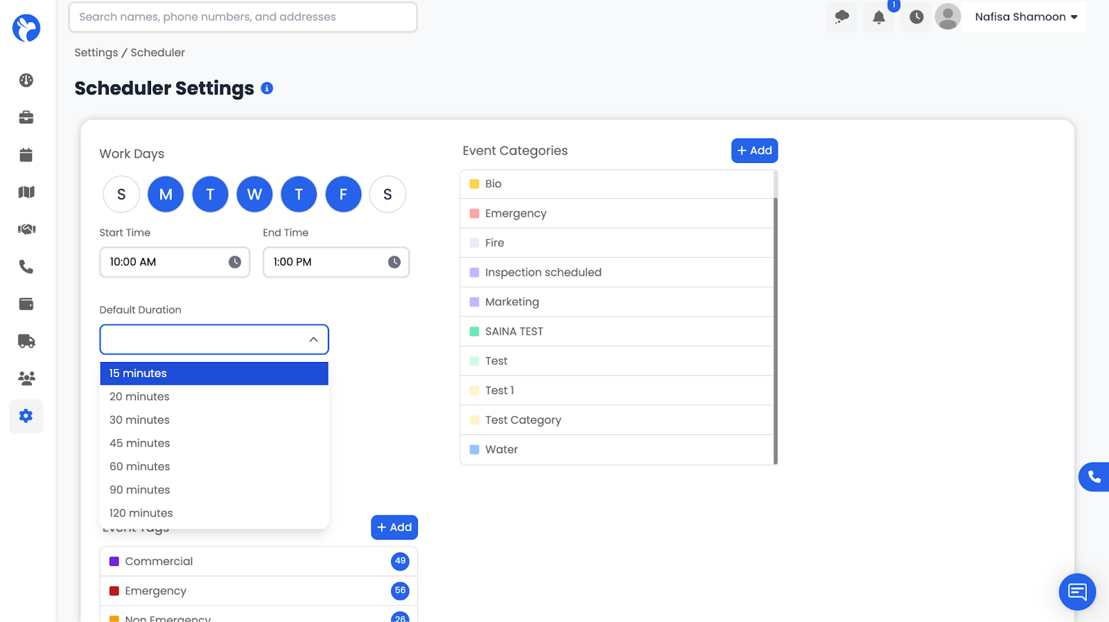 How Do I Access and Customize Scheduler Settings in Albi?