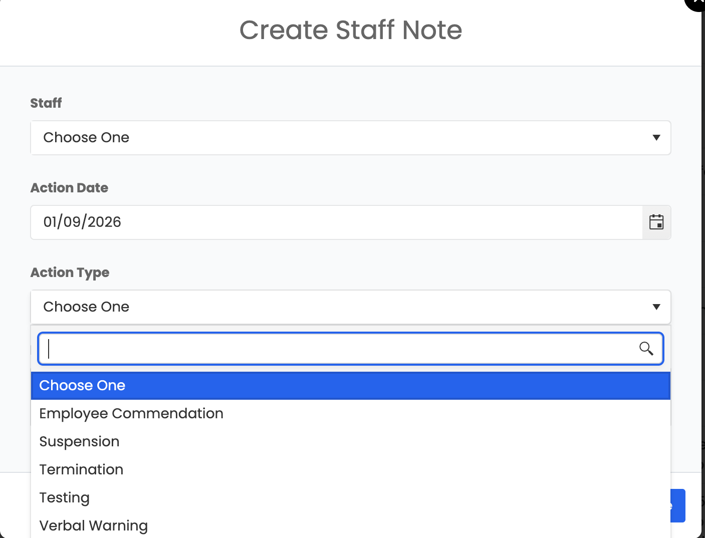 Off Staff Notes How Do I Access, Create, and Manage Staff Notes?