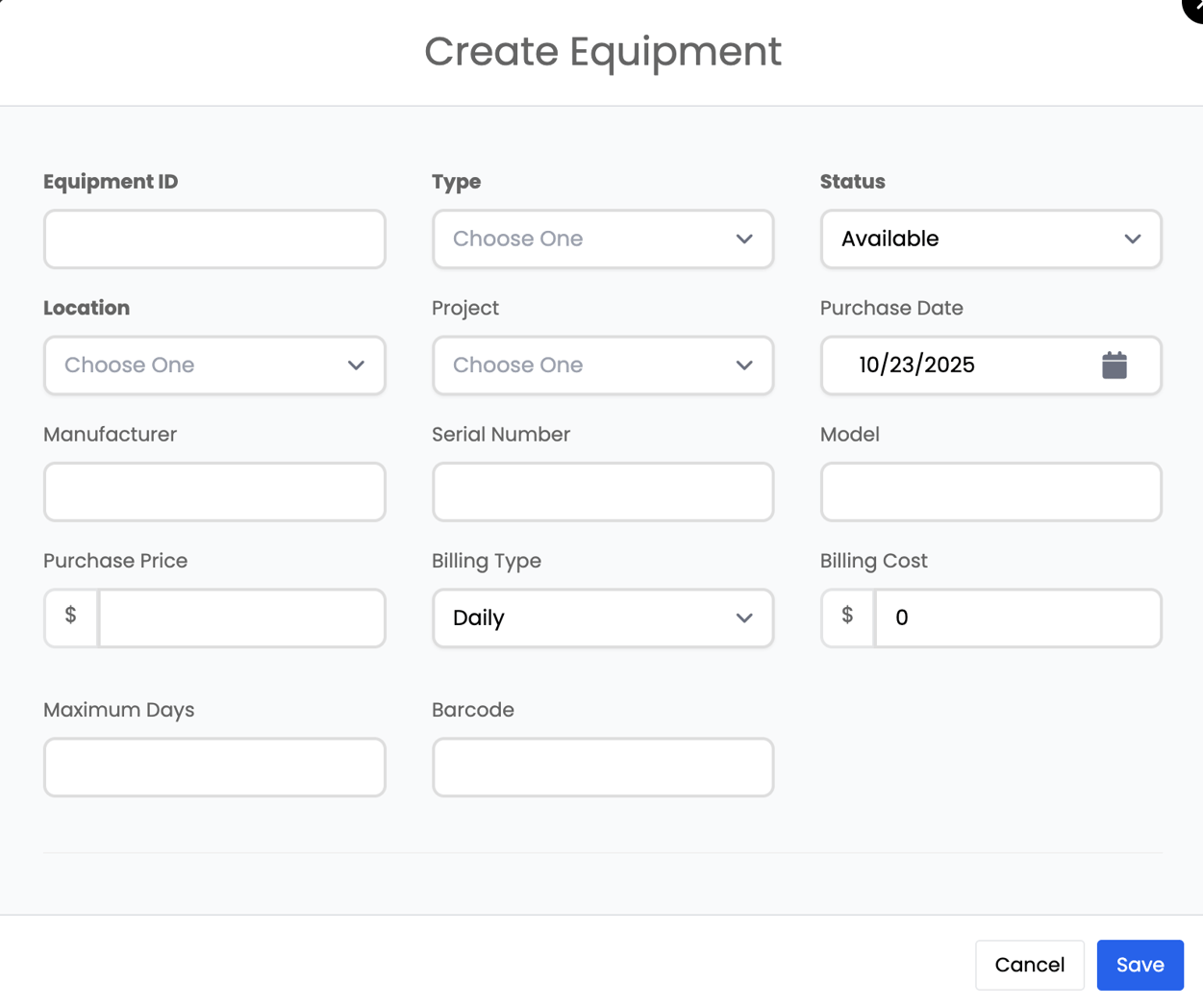 How Do I Find, Create, and Manage Equipment in Albiware?